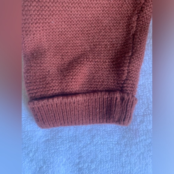 Carter’s Little Planet red knit overalls - Picture 3 of 3